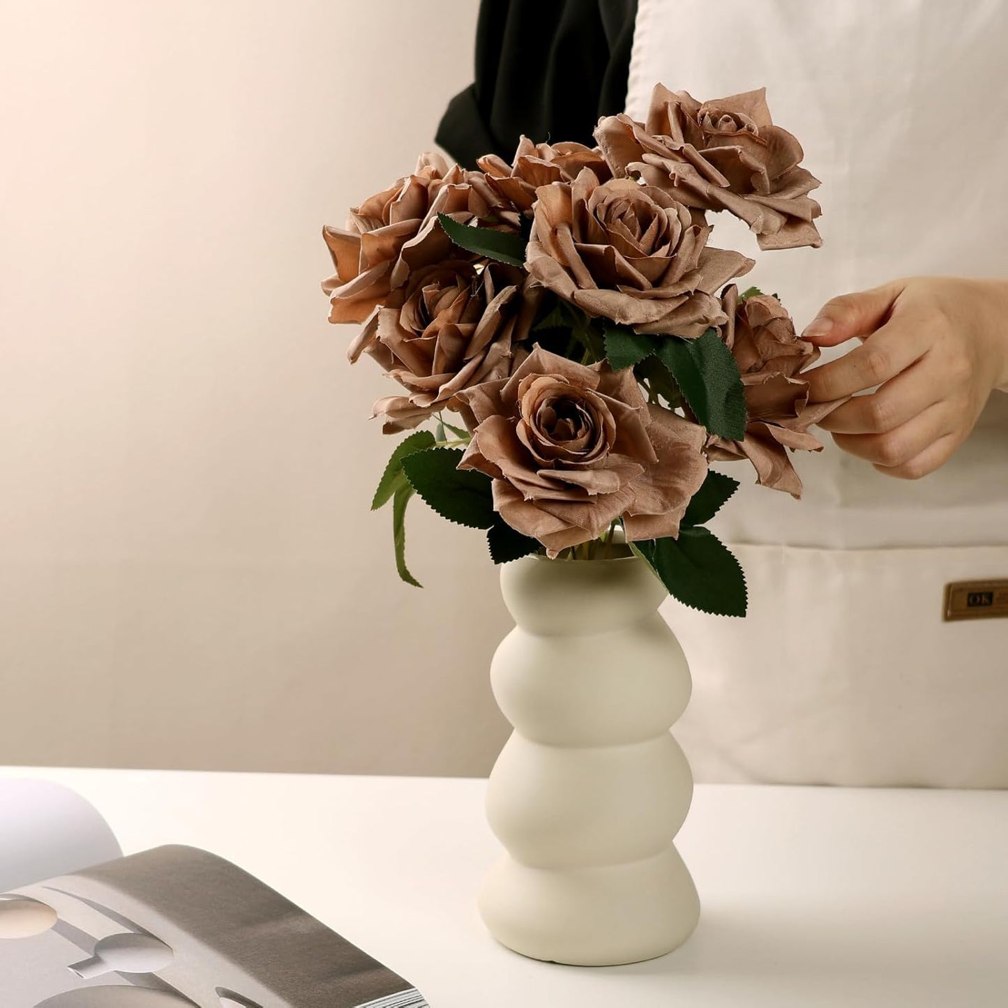 Cobblestone Ceramic Vase