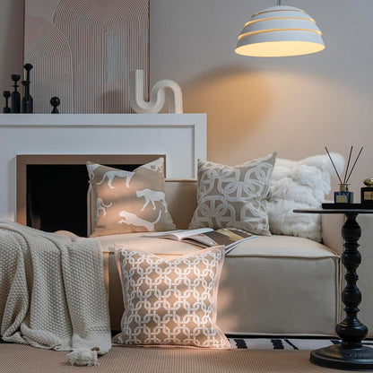 Cheetah Jacquard Throw Pillow