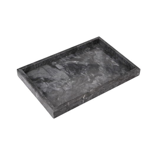 Helena Black Marble Tray